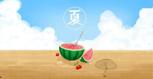 夏天吃瓜手指谣,跟随手指谣一起吃瓜解暑